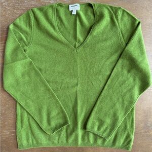 Charter Club 100% Cashmere V Neck Sweater. Never worn!